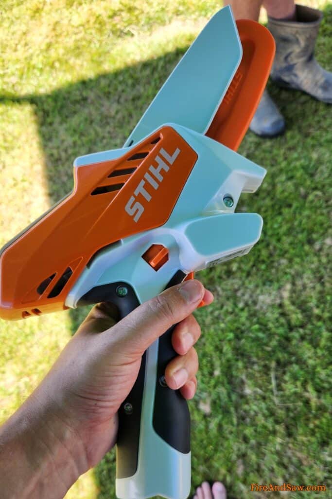 stihl chainsaw mini review