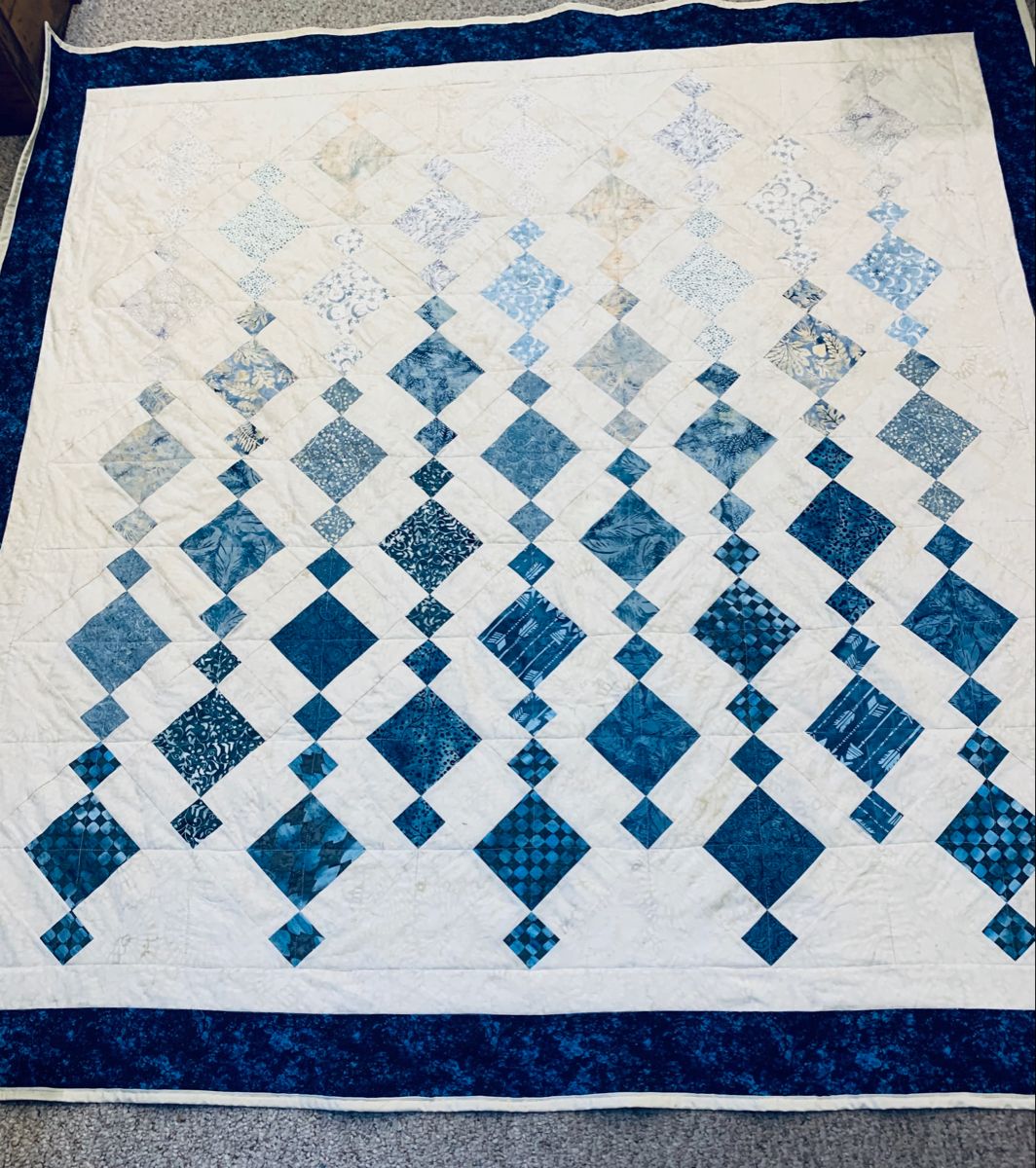 falling chandelier quilt pattern