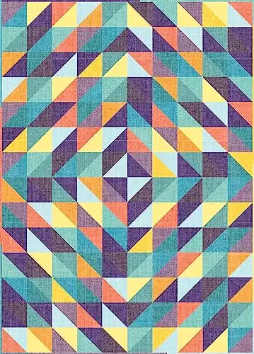 4. Connecting Threads Beginner Lap Throw Quilt Kit in Chambray Tonals