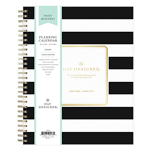 Day Designer for Blue Sky 2022-2023 Academic Year Daily & Monthly Planner, 8