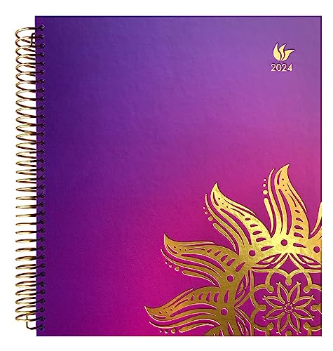 InnerGuide 2024 Planner (Jan - Dec) Weekly Monthly Organizer - 8” x 9” - Dated Hardcover