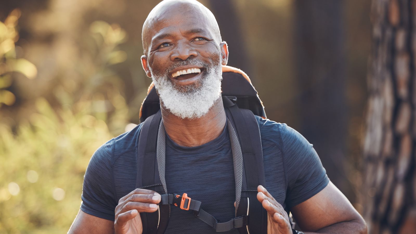 Senior Man Hiking