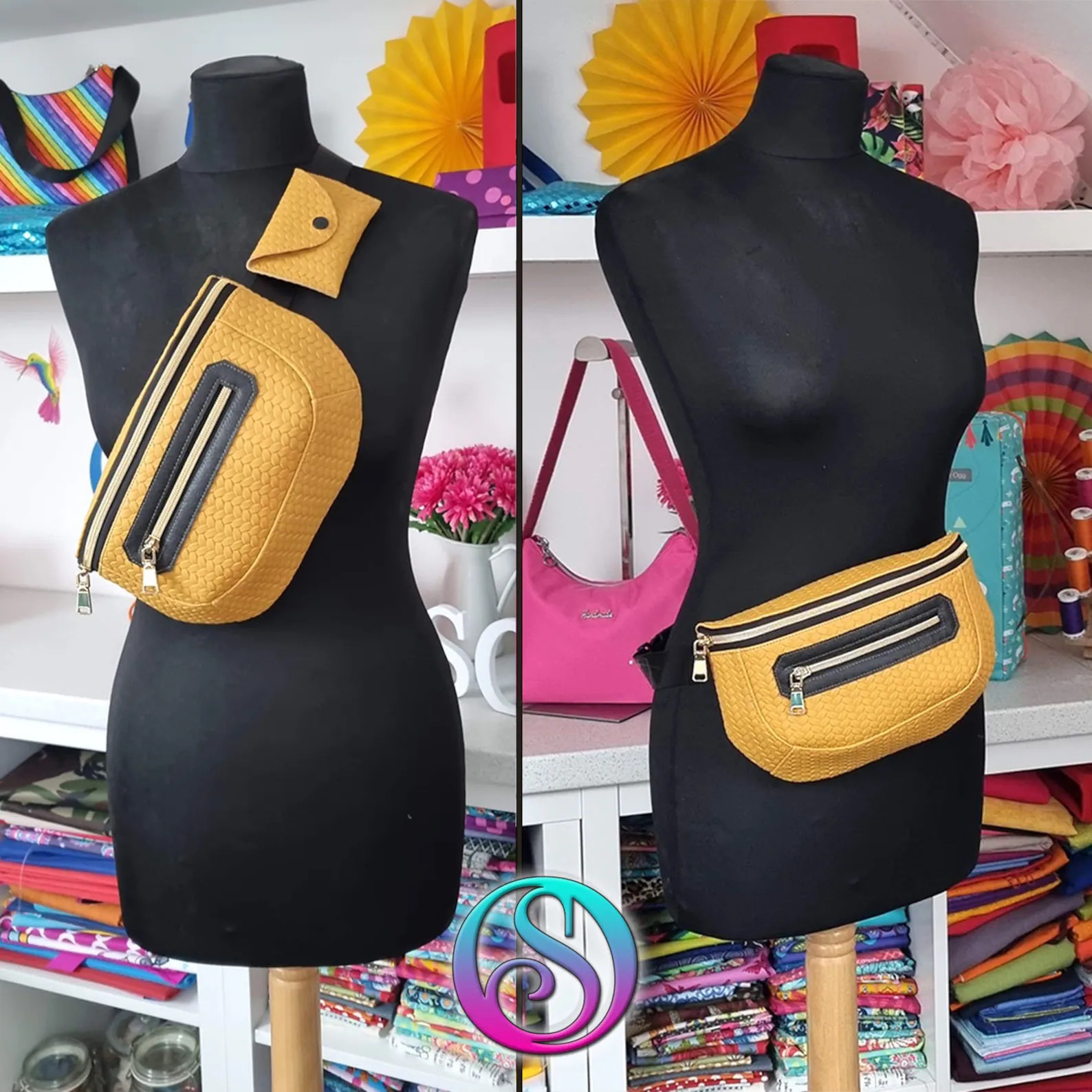 the clamshell sling fanny pack pattern