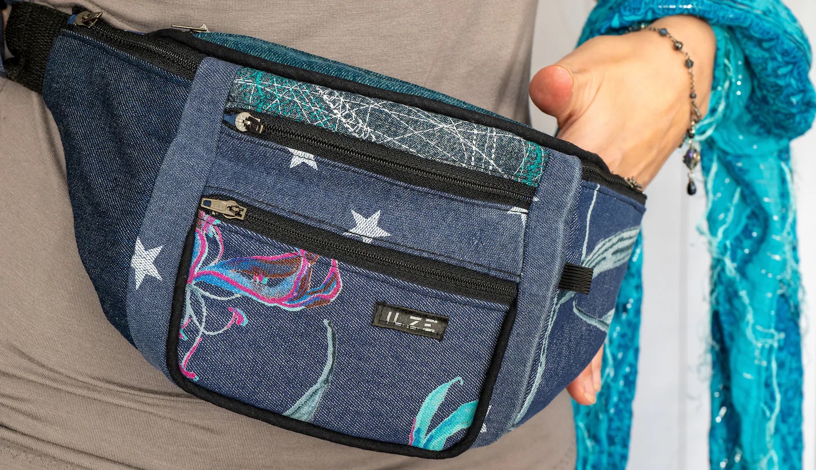 six pocket belt bag fanny pack pattern