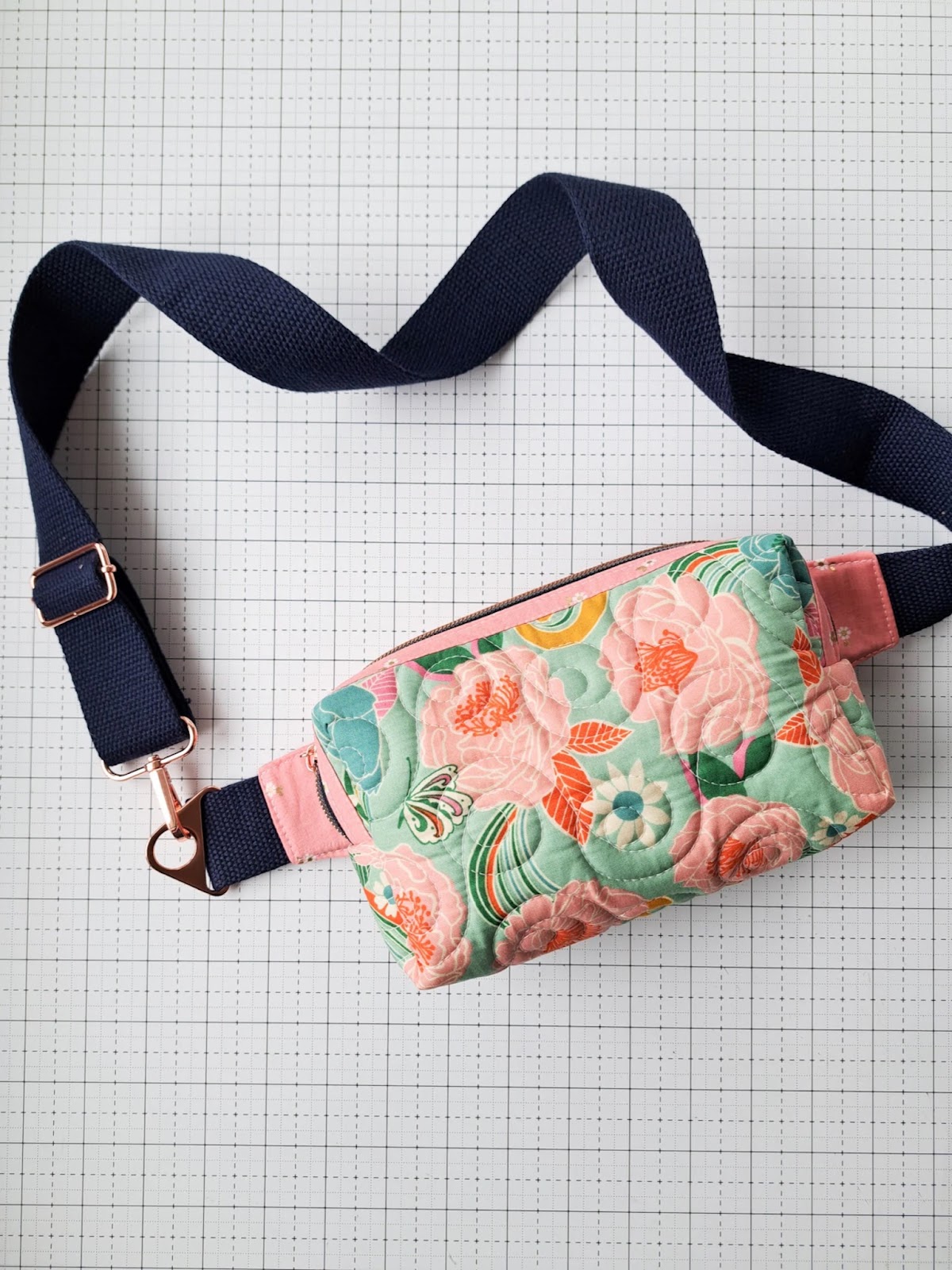 the alpen quilted belt bag fanny pack pattern