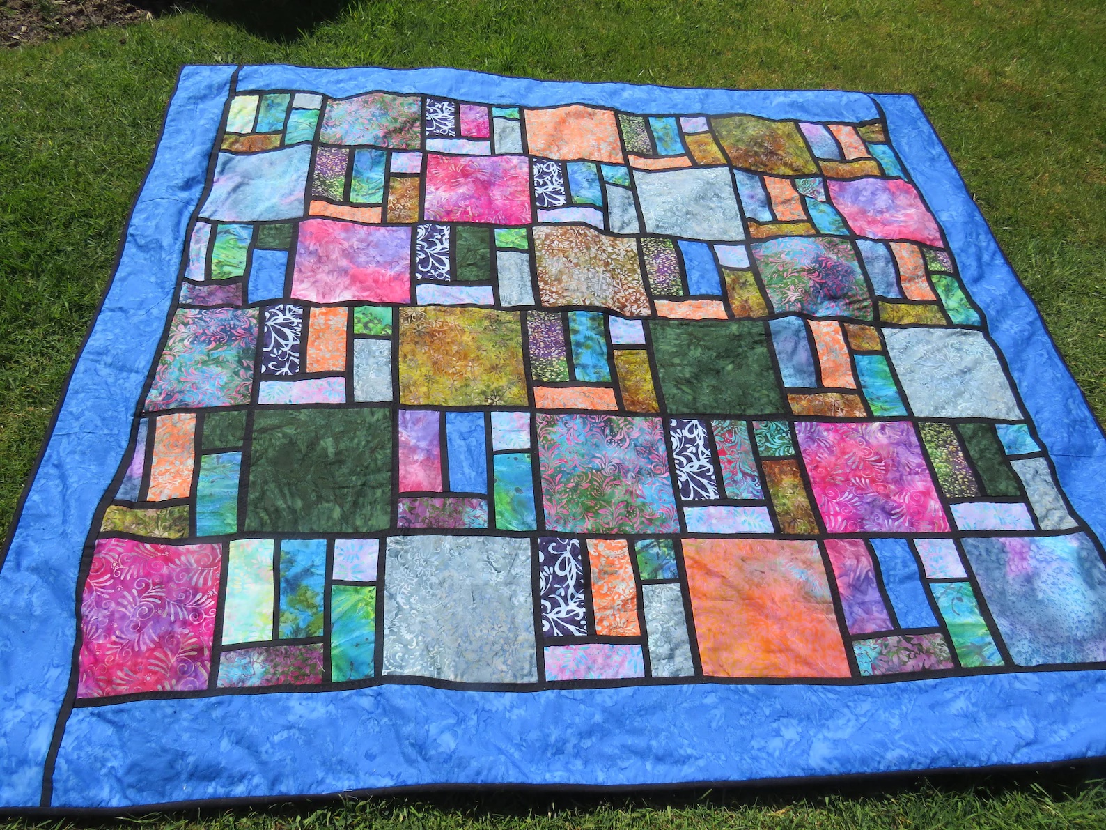 stained glass quilt as you go quilt patterns