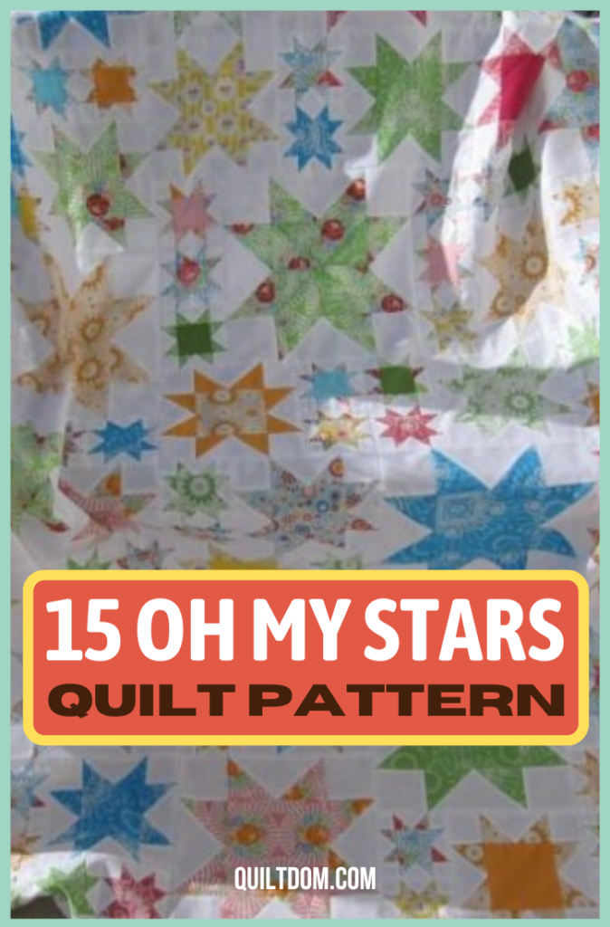 Stars are fun shapes to quilt. In this post, get inspired by this collection of oh my stars quilt patterns we have gathered.