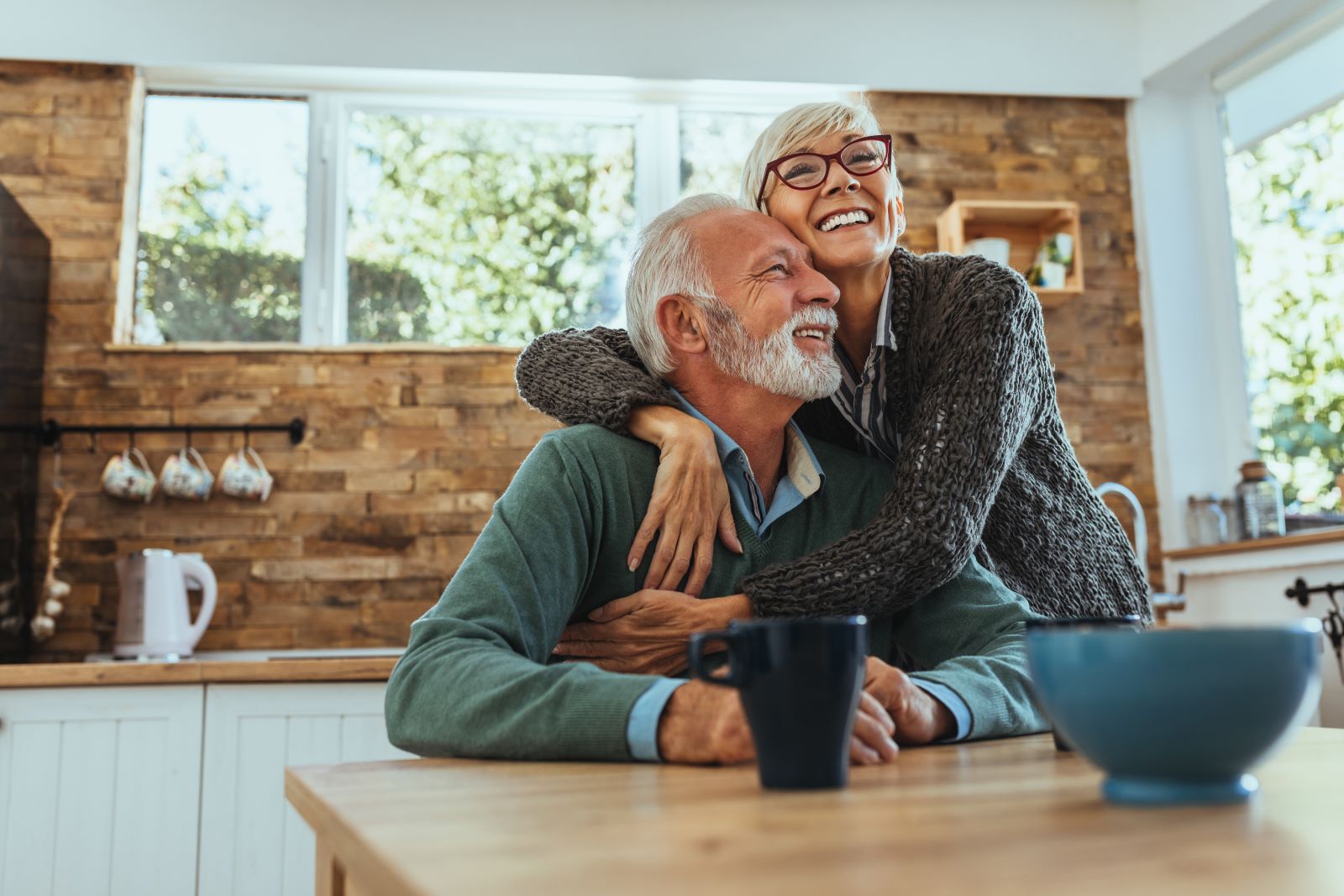 Cute Elderly Couple