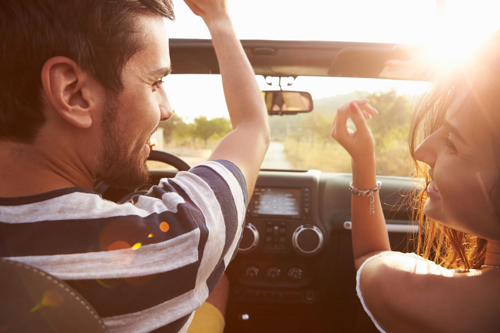 Cute Couple Road Trip