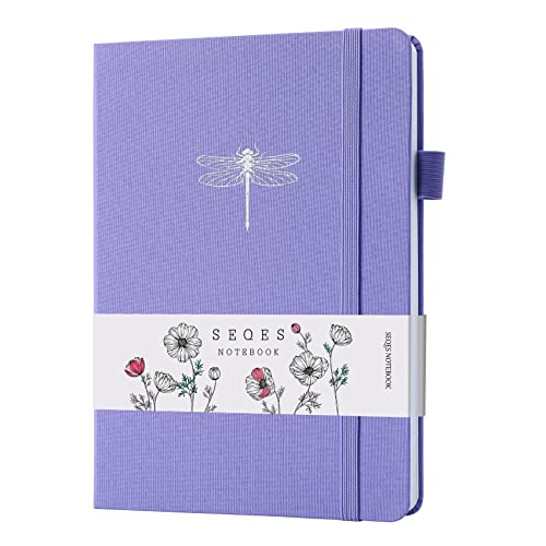 SeQeS Bullet Dotted Journal -A5 Dot Grid Notebook 160gsm Pages