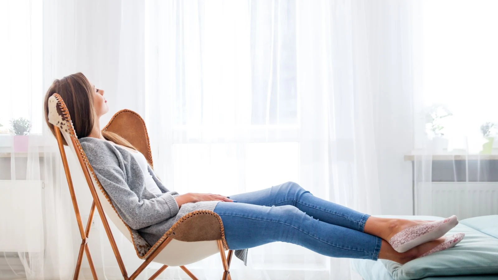 Woman Hotel Relax