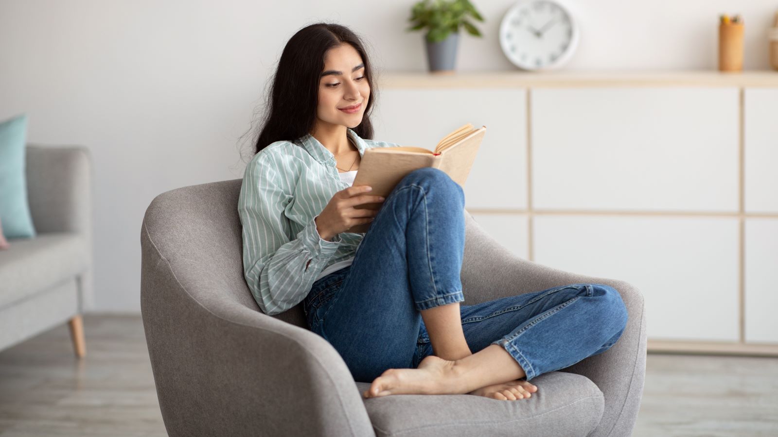 Girl Reading Book