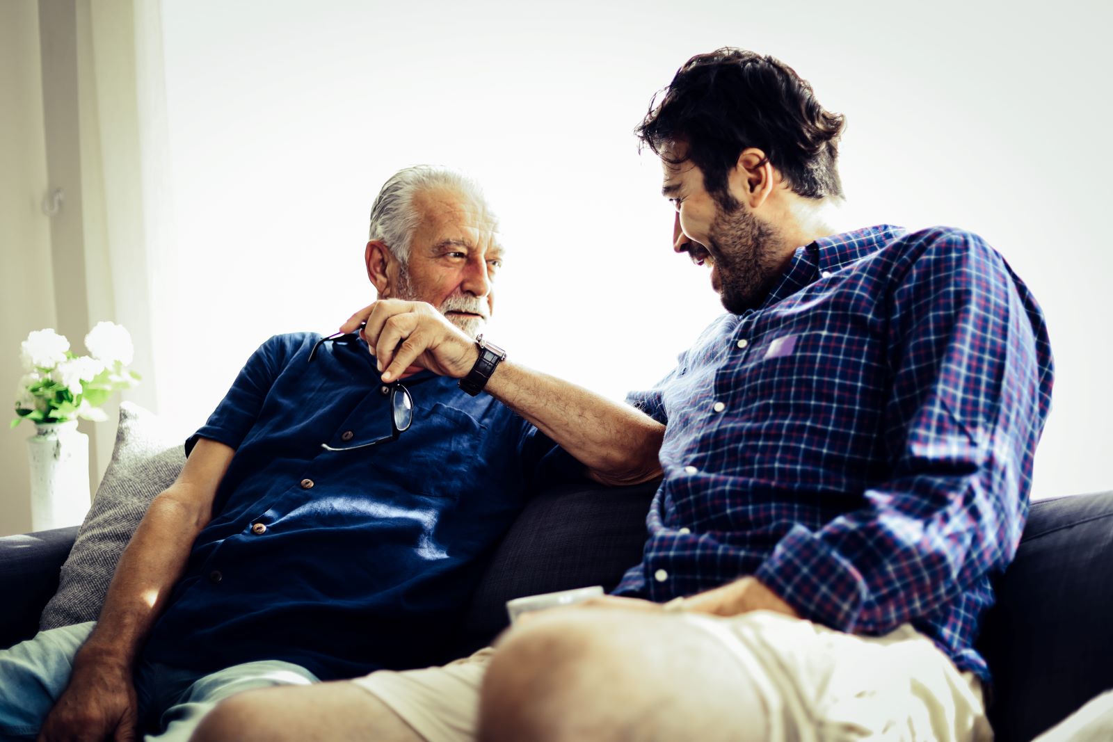 Senior And Son