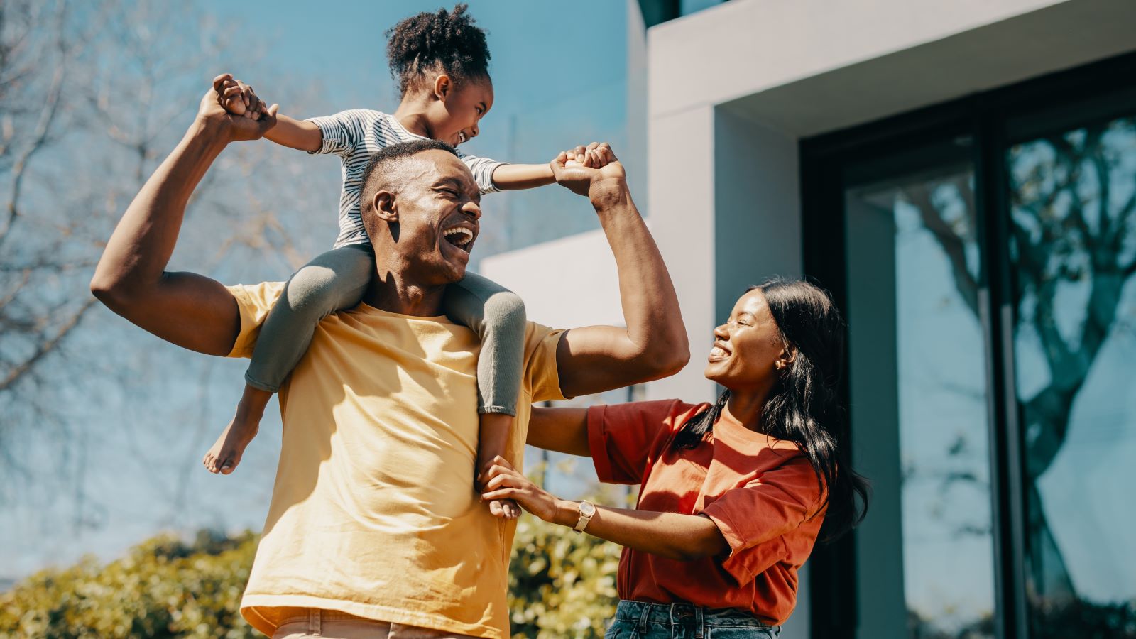 Happy Family Outdoor