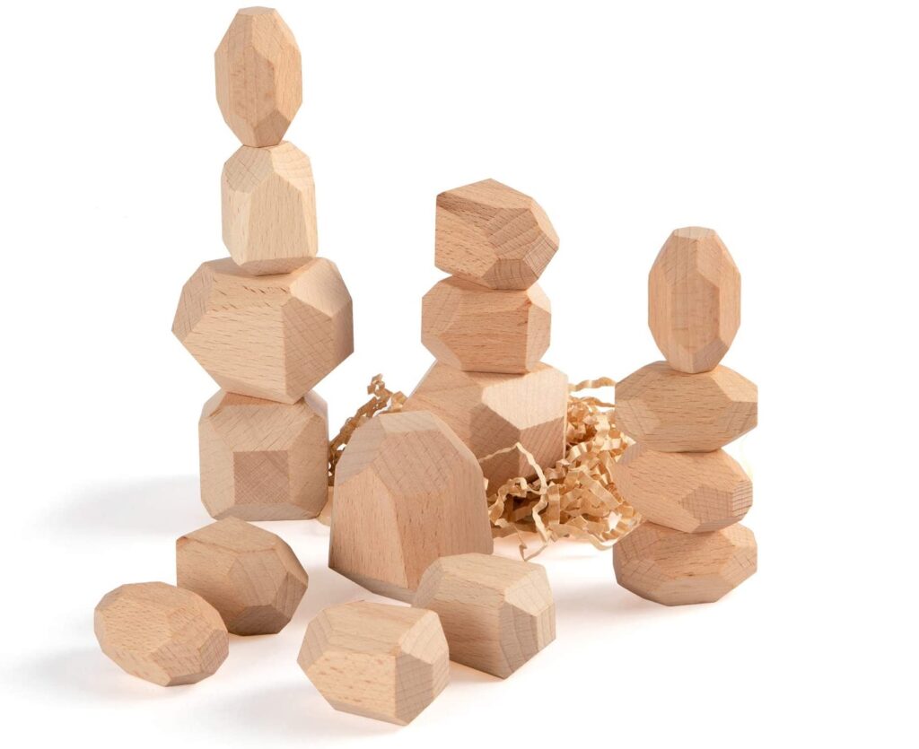 Wooden Balancing Blocks toy