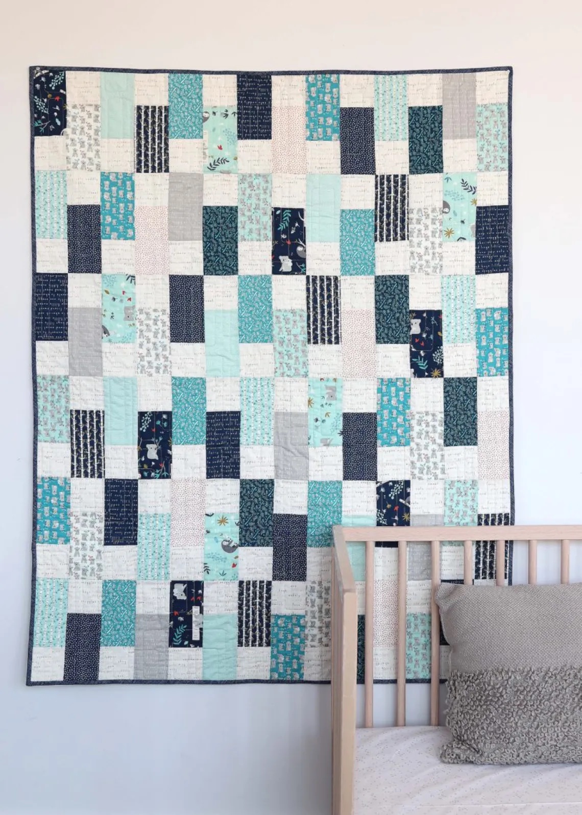 bricks baby boy quilt patterns