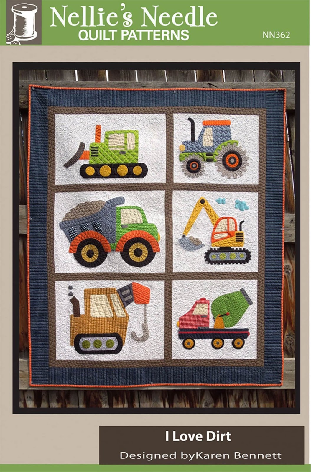 I love dirt baby boy quilt patterns