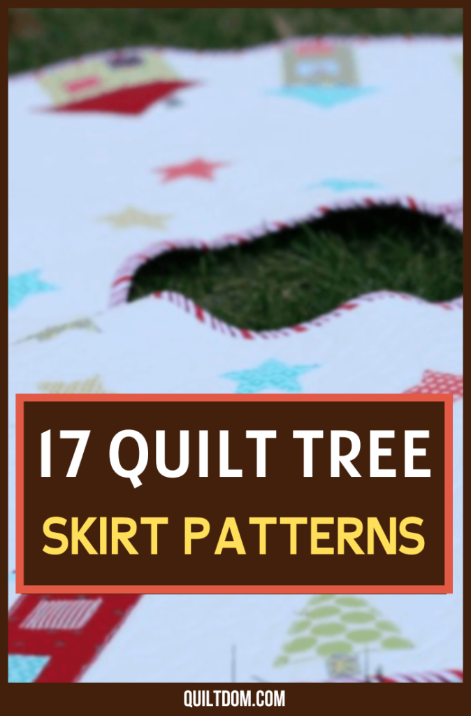 Learn how to make a quilt tree skirt pattern, and check out 17 tree skirt patterns to inspire you to make your own this year.