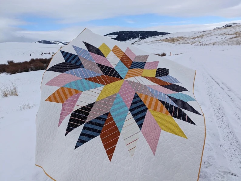 homestead star big block quilt patterns for beginners