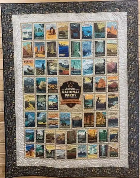 19. National Parks Quilt Kit - Etsy