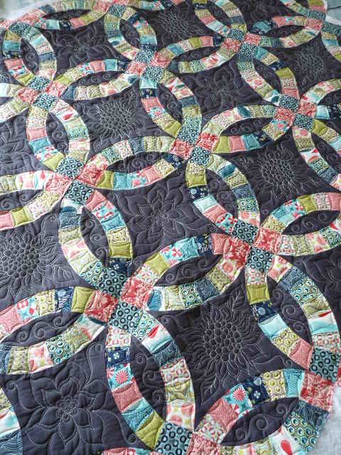 Double Wedding Ring Quilt