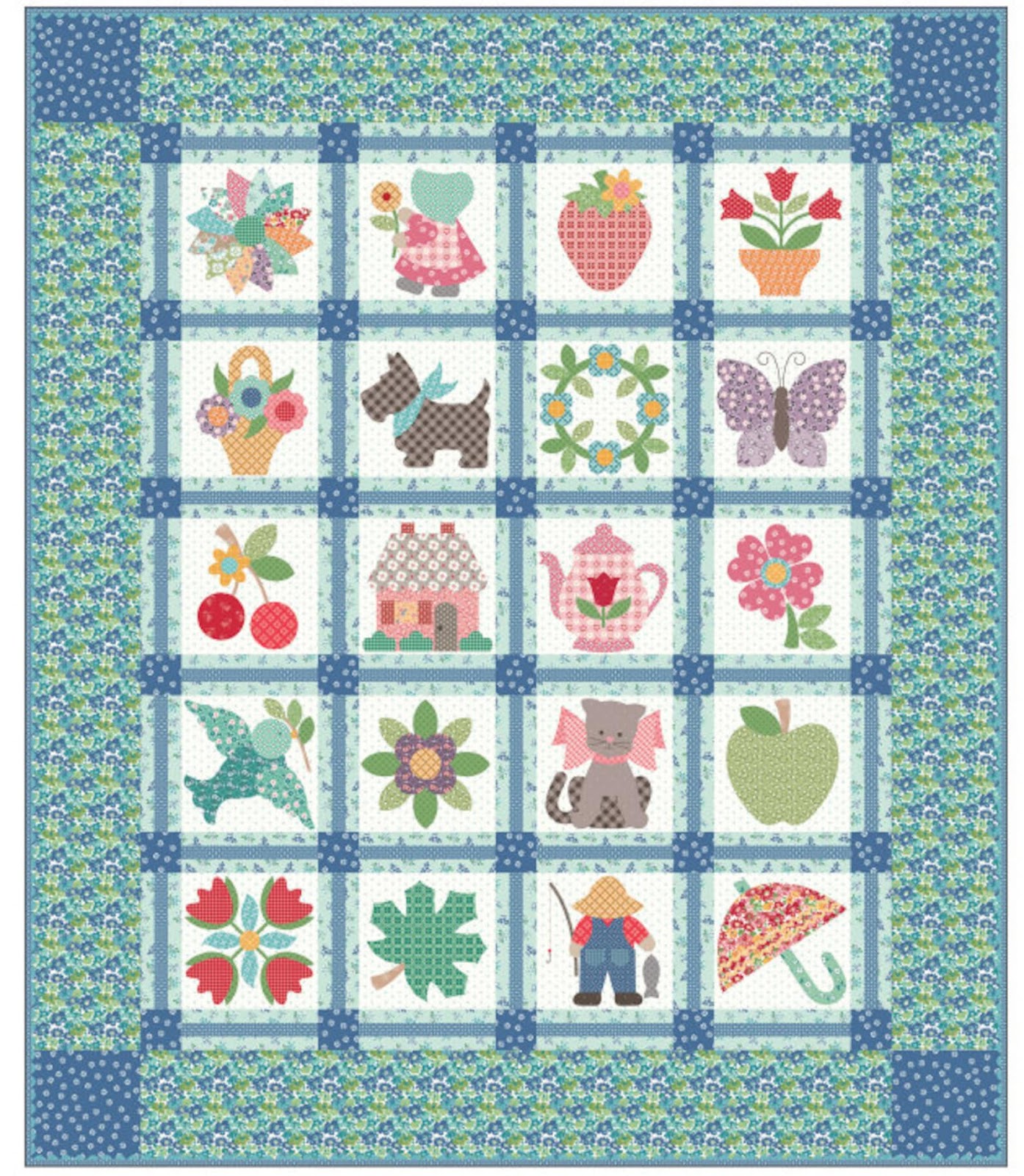 bee vintage sampler kit Lori Holt Quilt Kits
