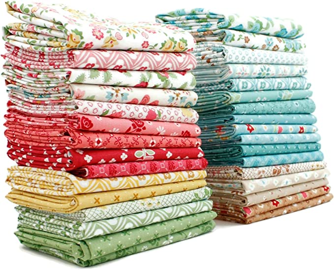 granny chic fat quarter bundle Lori Holt Quilt Kits