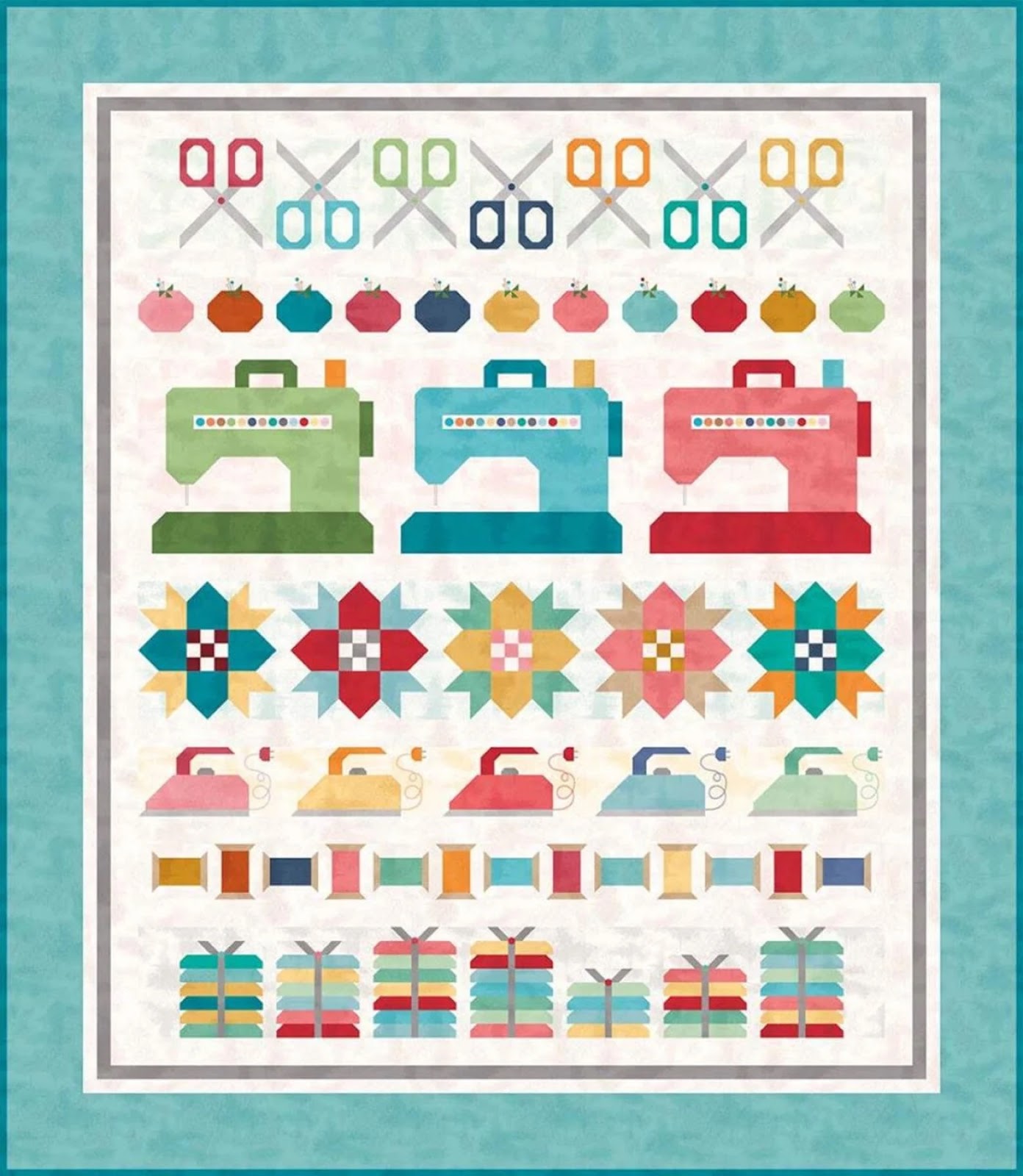 sew by row Lori Holt Quilt Kits