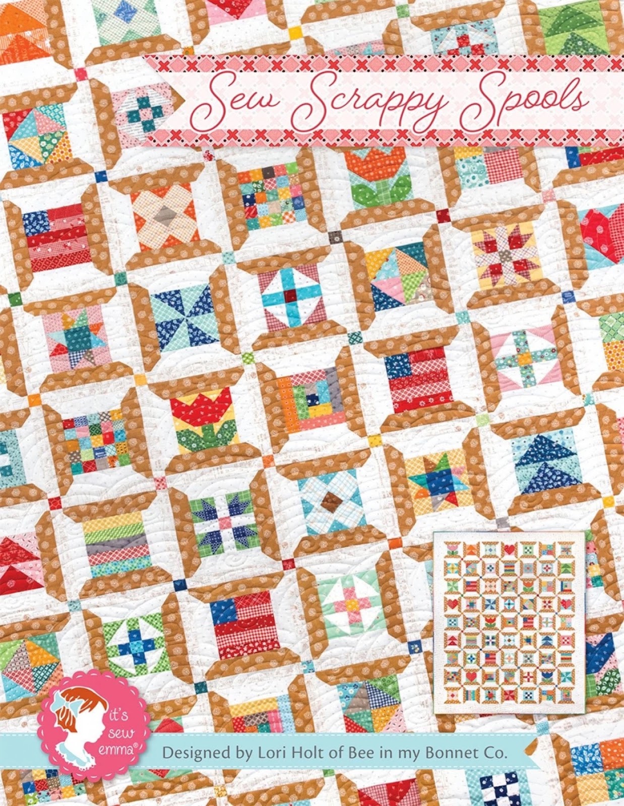 sew scrappy spools Lori Holt Quilt Kits