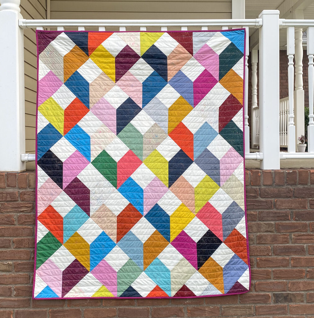Spring Picnic layer cake quilt