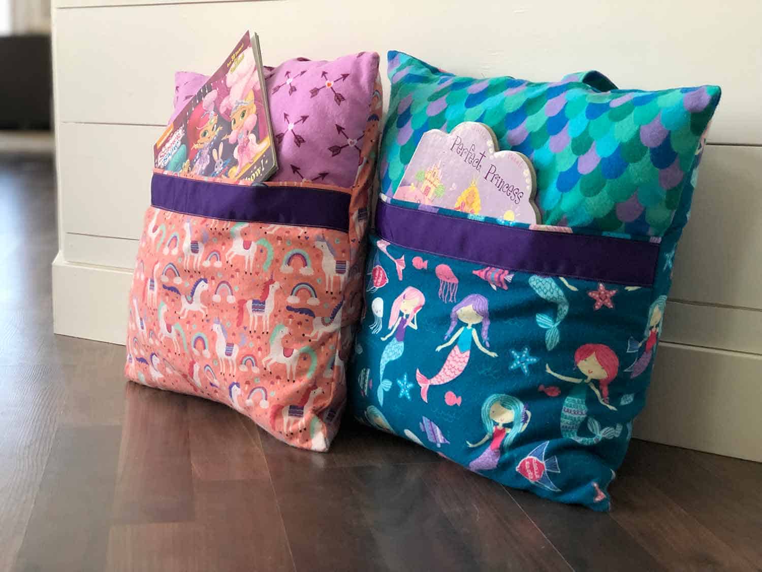 Reading pillow Easy sewing projects for gifts