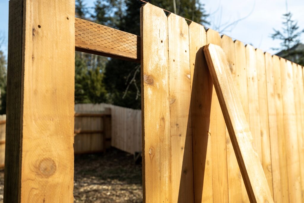 cedar wood for fence