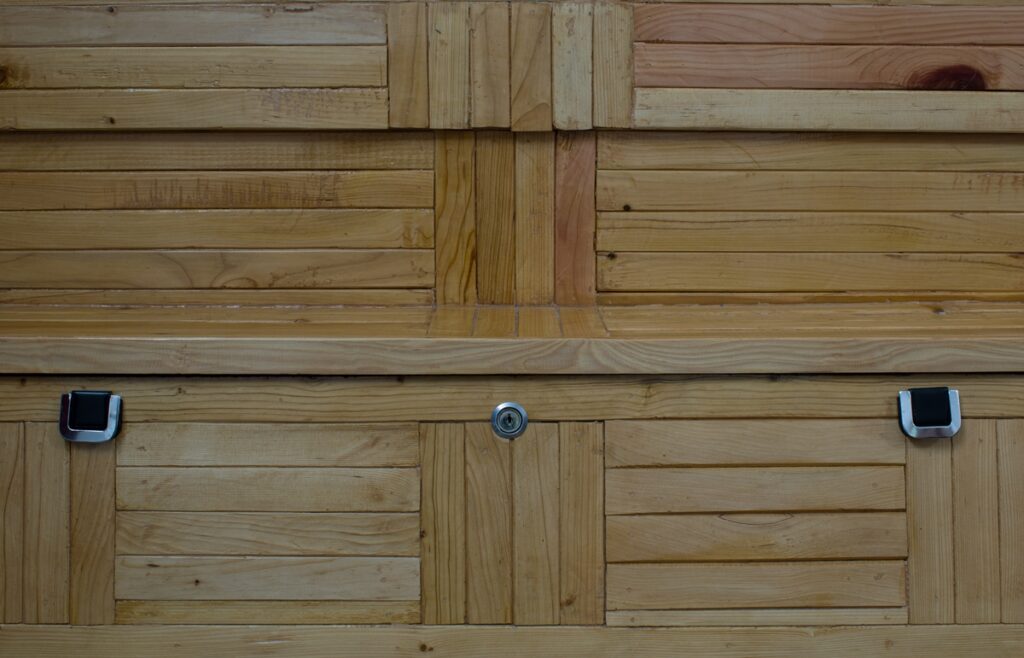 example of cedar wood blocks