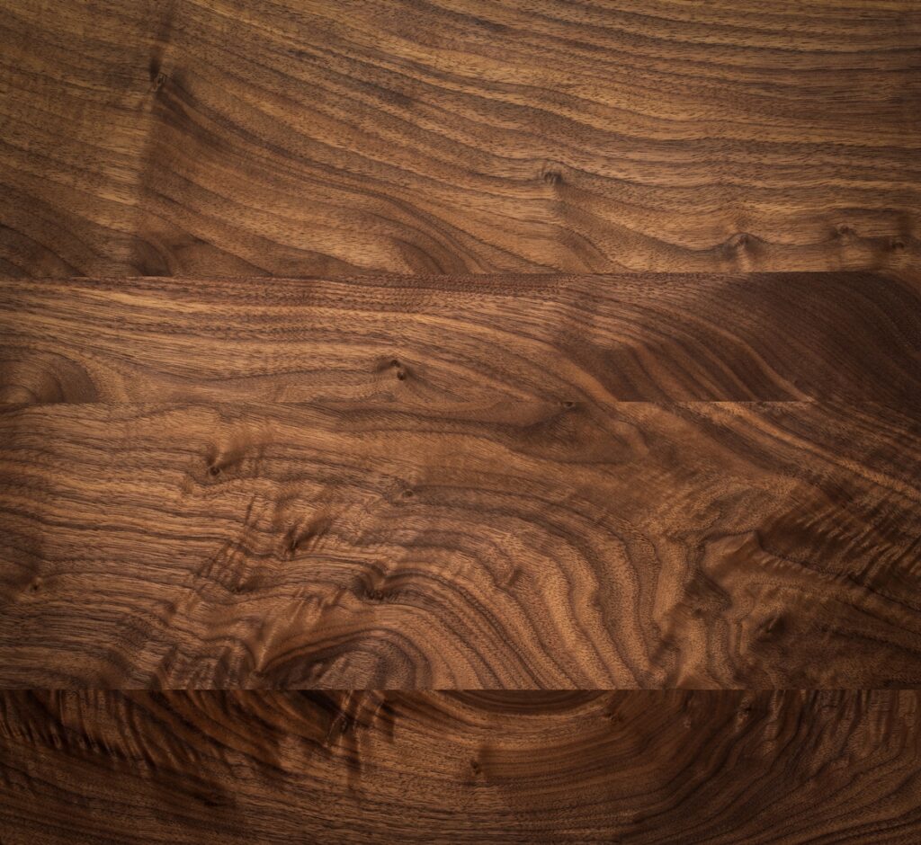 using walnut for a dining table