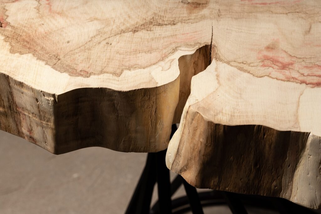 basic live edge table example