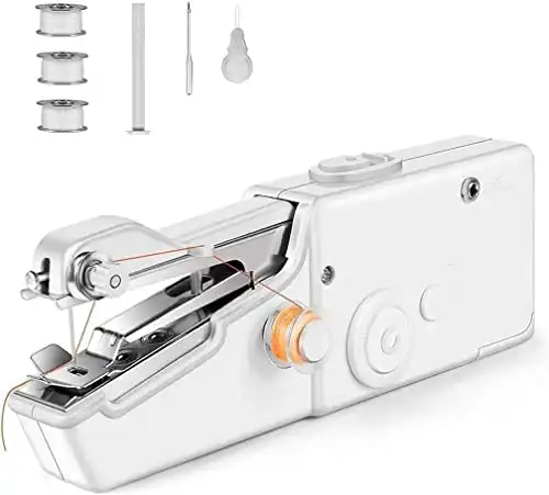 7. SiddenGold Mini Handheld Sewing Machine