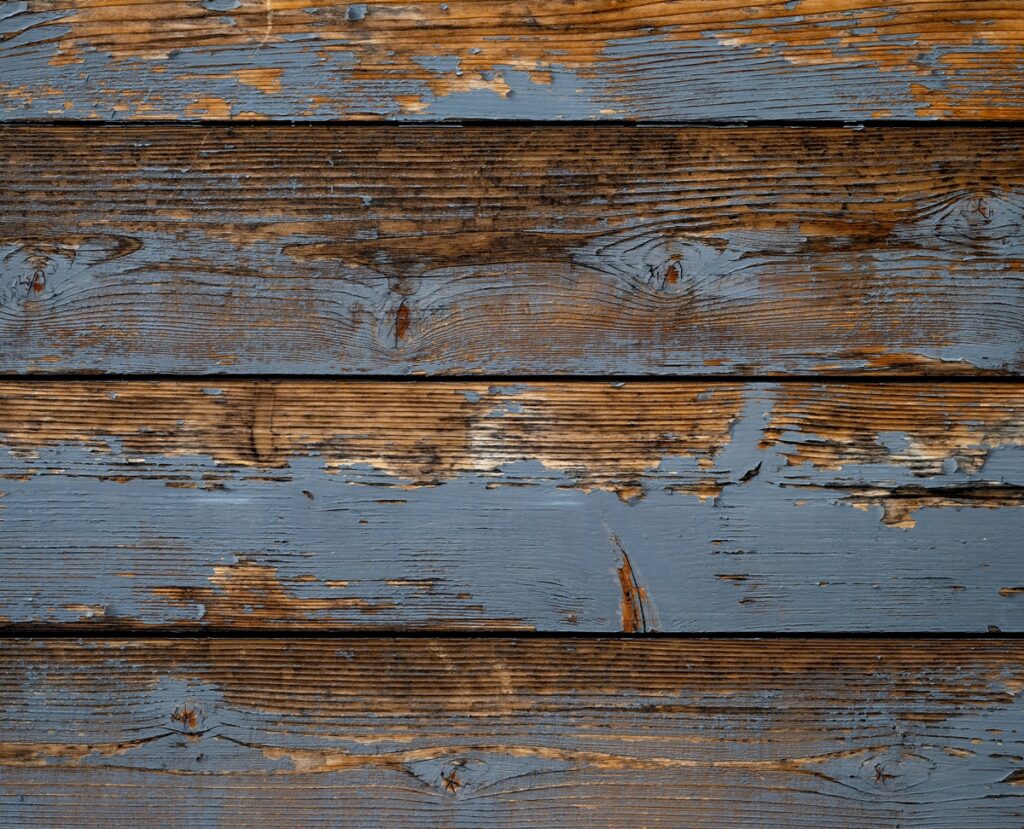 redwood planks for garage door