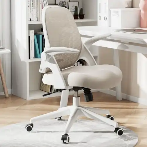 1. Hbada Desk Chair with Armrests