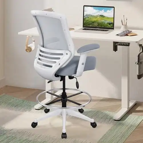 6. BOLISS Mesh Ergonomic Drafting Chair
