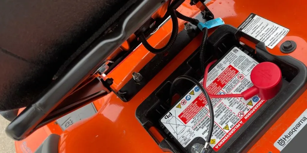 Husqvarna mower battery