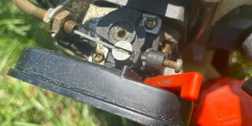 Edger bogs down and loses power