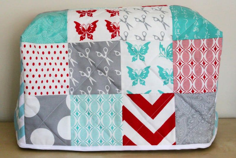 simple quilted sewing machine cover patterns