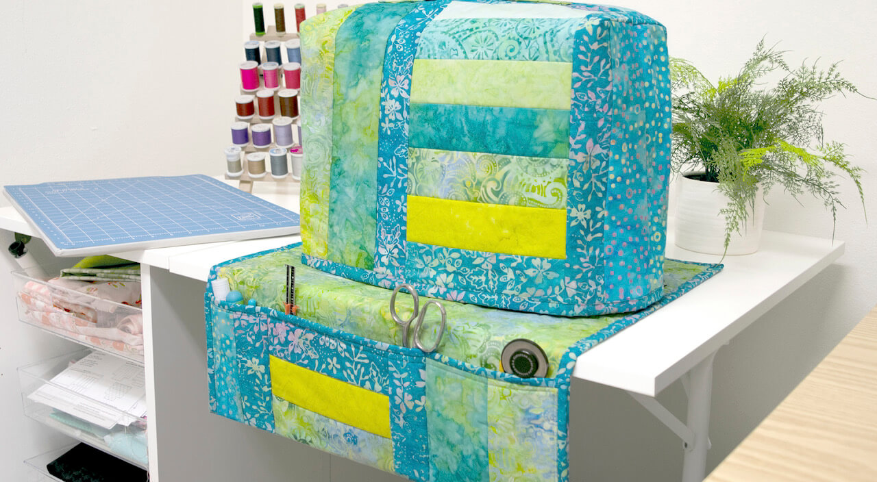 quilt as you go sewing machine cover patterns