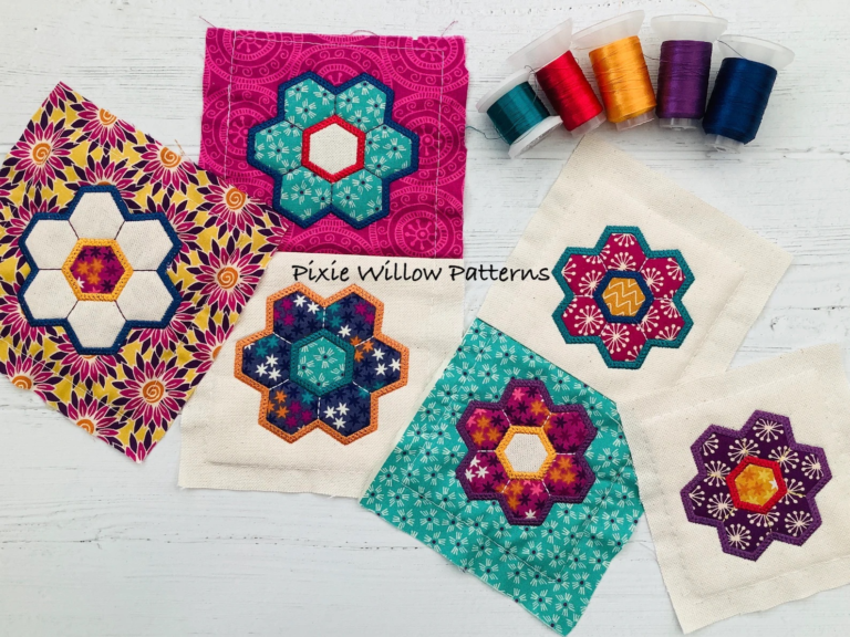in the hoop quilt blocks