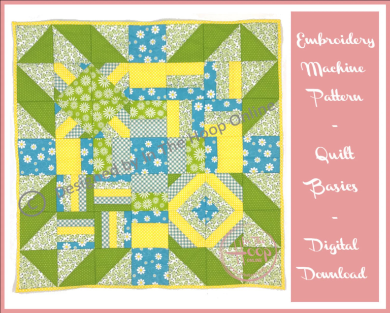 in the hoop quilt blocks