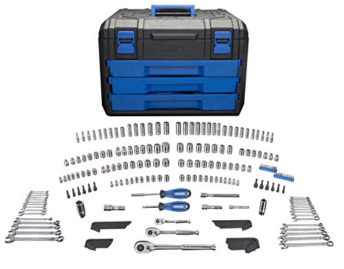 Kobalt 227-Piece Standard/Metric Mechanics Tool...