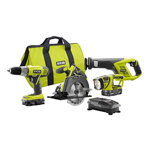 Ryobi P883 One+ 18V Lithium Ion Cordless...