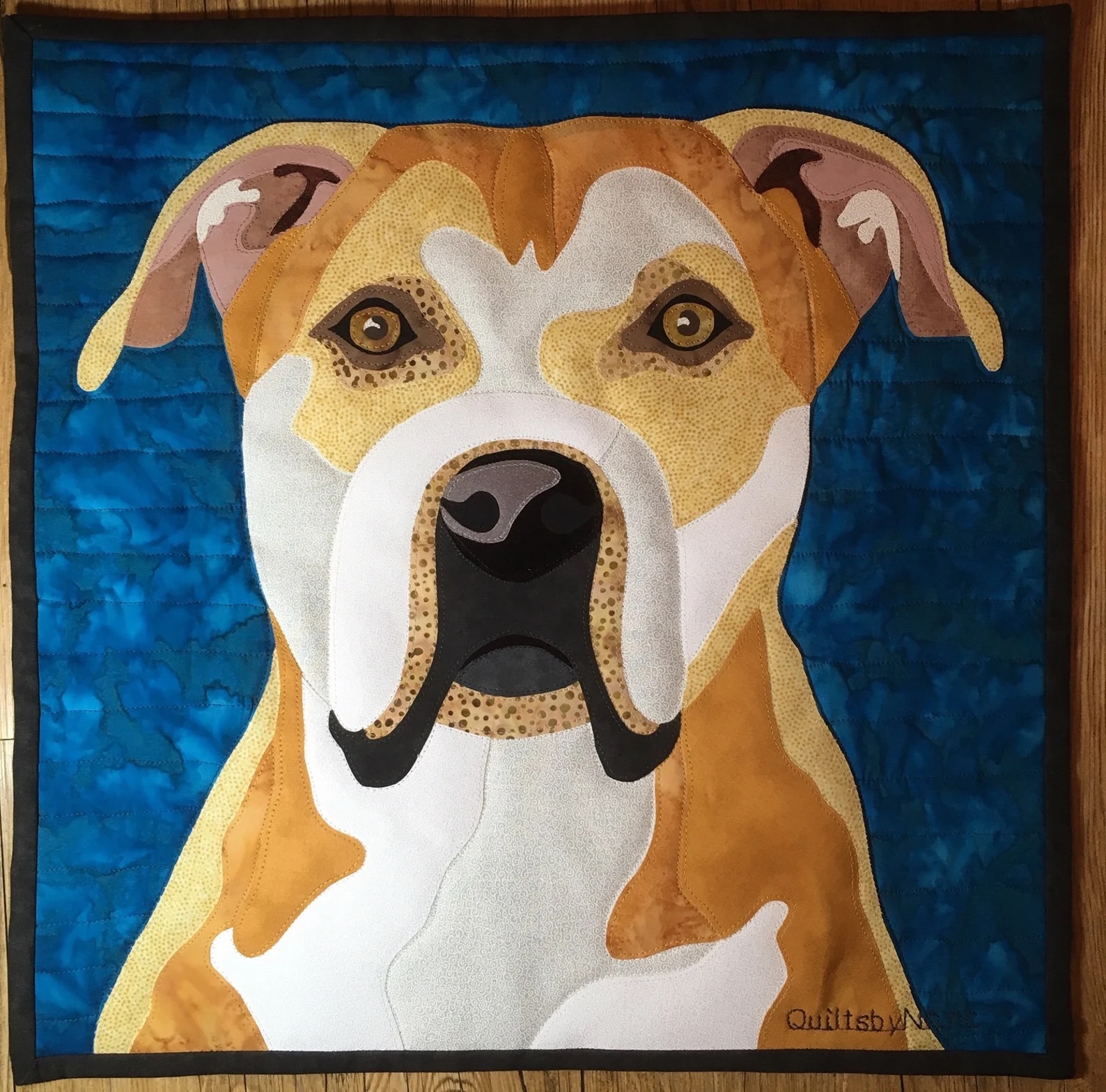 pit bull block dog quilt patterns