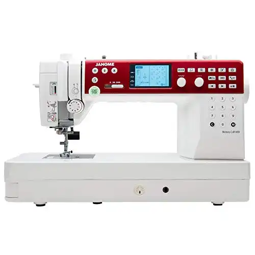 1. Janome MC6650 Sewing and Quilting Machine