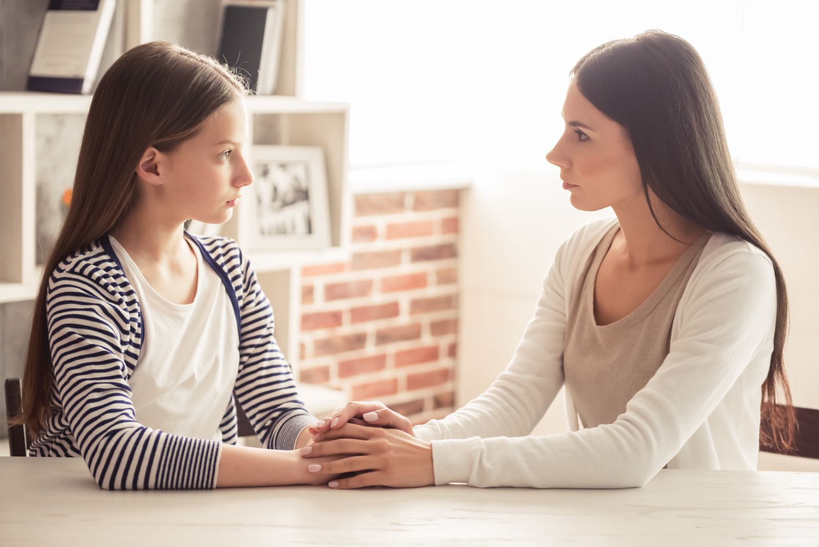 Mom And Daughter Talk